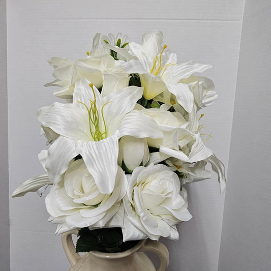 80359A-CR - 28" Lilium Rose Bush