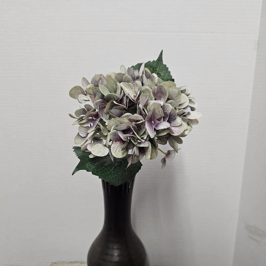 18" Hydrangea Stem - 193223GREEN-LAVENDER