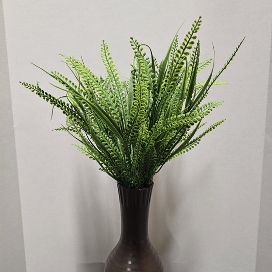 21" Plastic Button Fern
