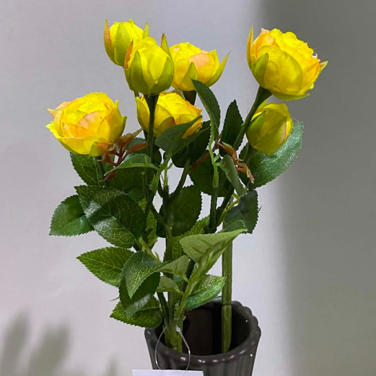 108008YL - 20" Mini Rose Spray