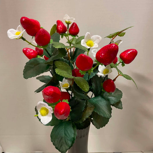 35099RD - 17" Strawberry Bush
