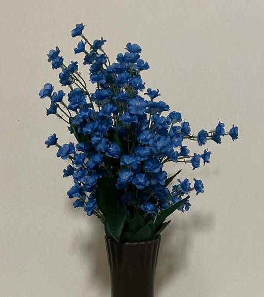 31180-BL - 19" Color Fast Double Baby's Breath