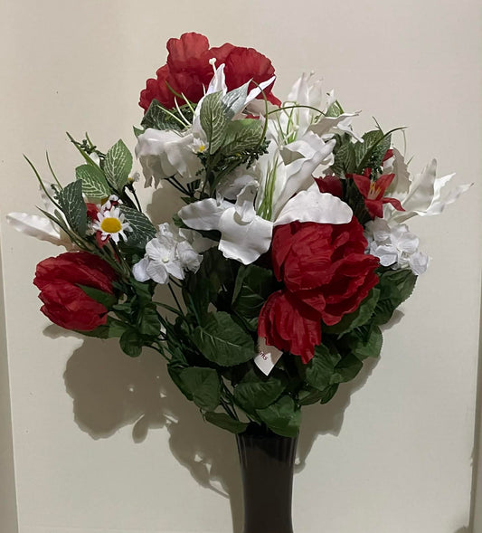 GPB4307-RD/WT - Mixed Bush