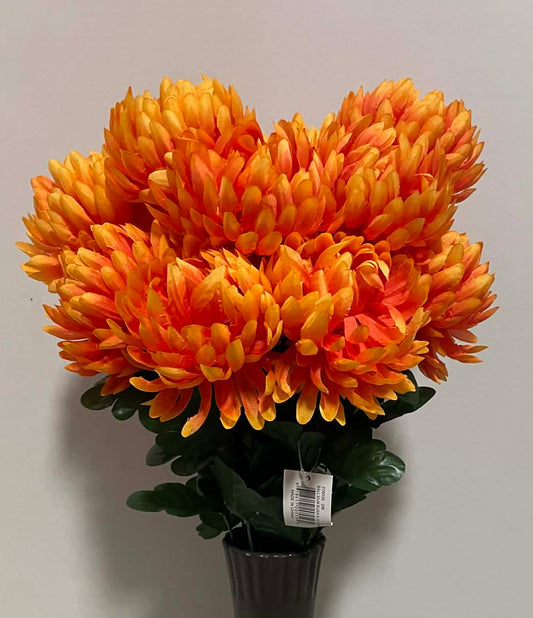 226035-OR - 22" Ball Mum Bush