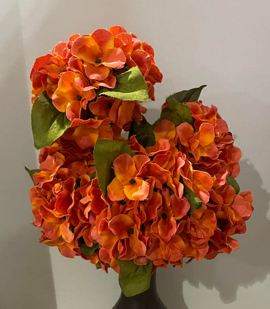GPB730-SALMON - Satin Hydrangea Bush