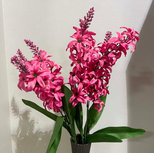 84222-BTY - 24" Satin Hyacinth Bush