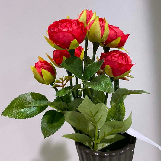 108008RD - 20" Mini Rose Spray