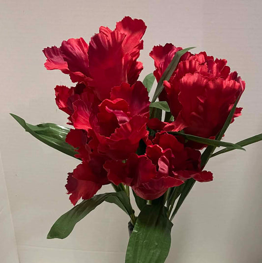 82526-RD - 21" Tulip Bush
